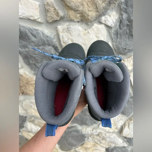 The North Face Chilkat Boots Kids Sz 7 Lace Up Waterproof Hiking Outdoor Winter - Picture 5 of 7